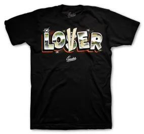 Retro 3 Patchwork Shirt - Lover - Black