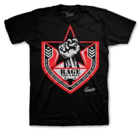 Retro 5 Raging Bull Shirt - Rage - Black