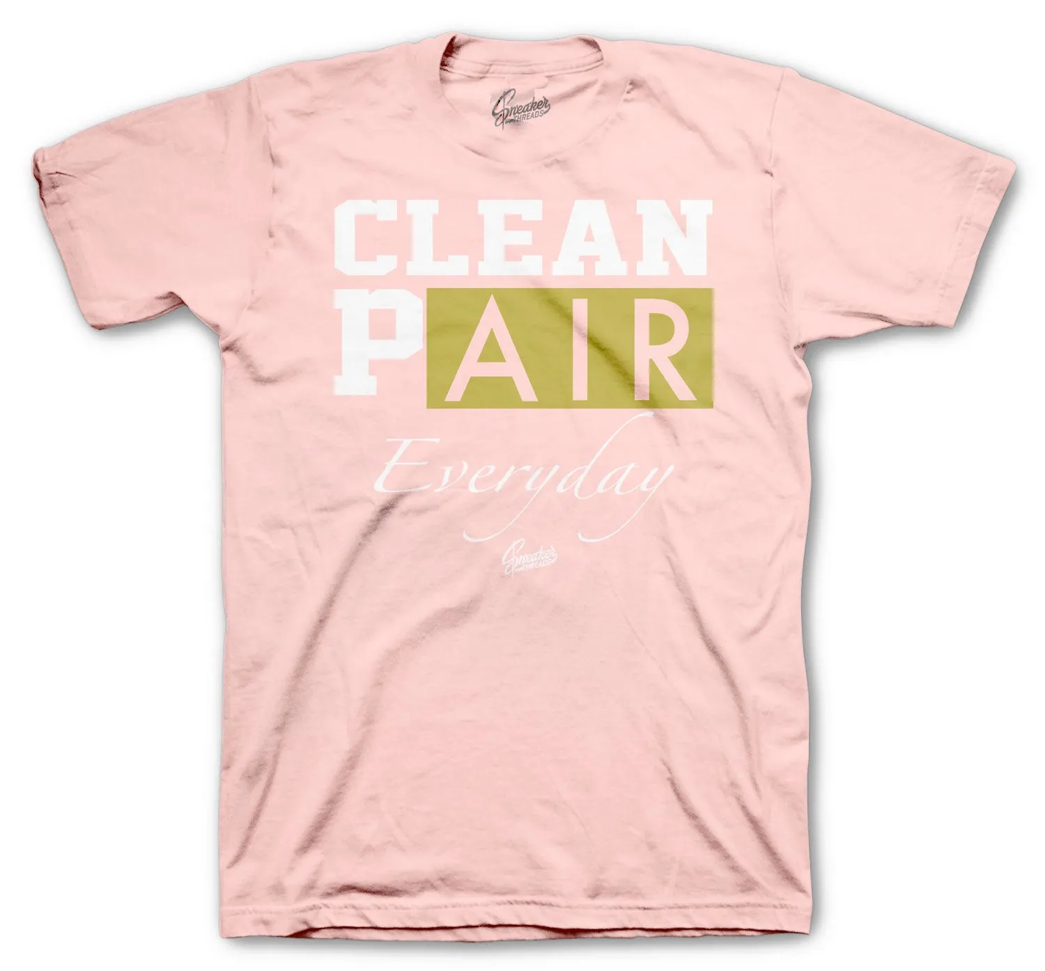 Retro 6 Gold hoops Shirt - Everyday - Light Pink