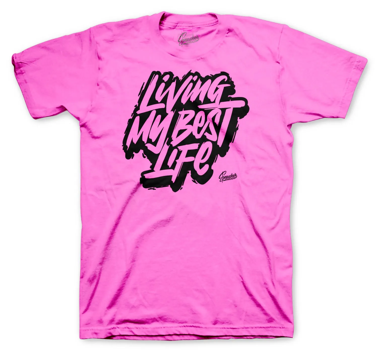 Retro 8 Pinksicle Shirt - Living Life - Neon Pink