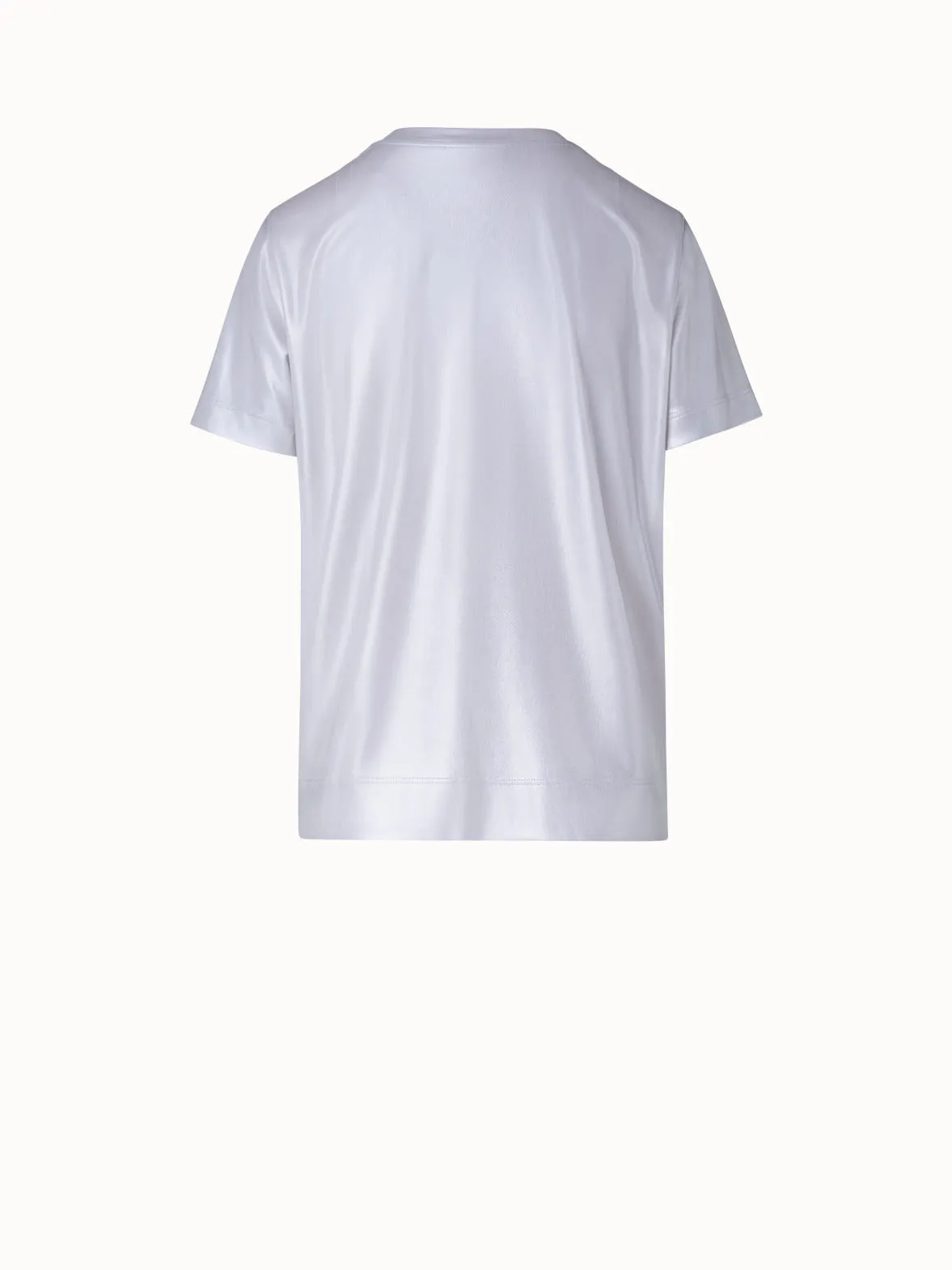 Schimmerndes Lurex T-Shirt