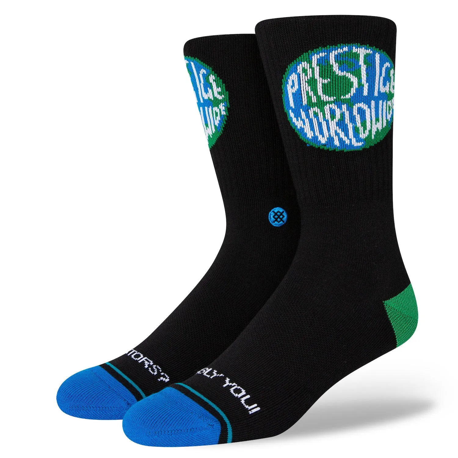 Stance Prestige World Wide Socks (Blue)