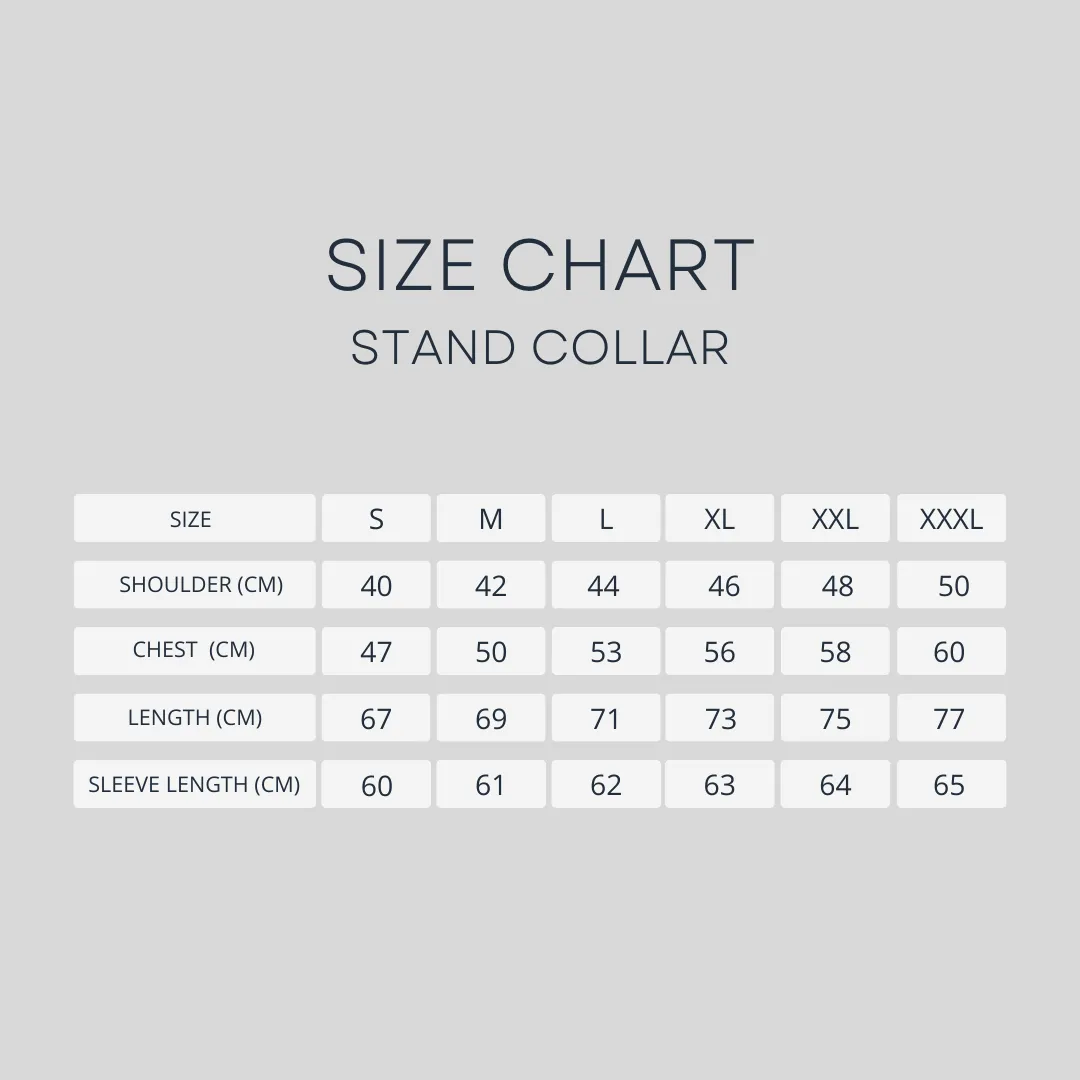 Stand Collar Shirt - White