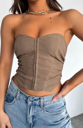 Star Step Bustier Mocha