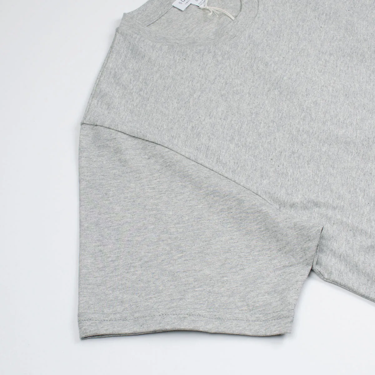 Sunspel - Short Sleeve Riviera Crew Neck T-shirt - Light Grey