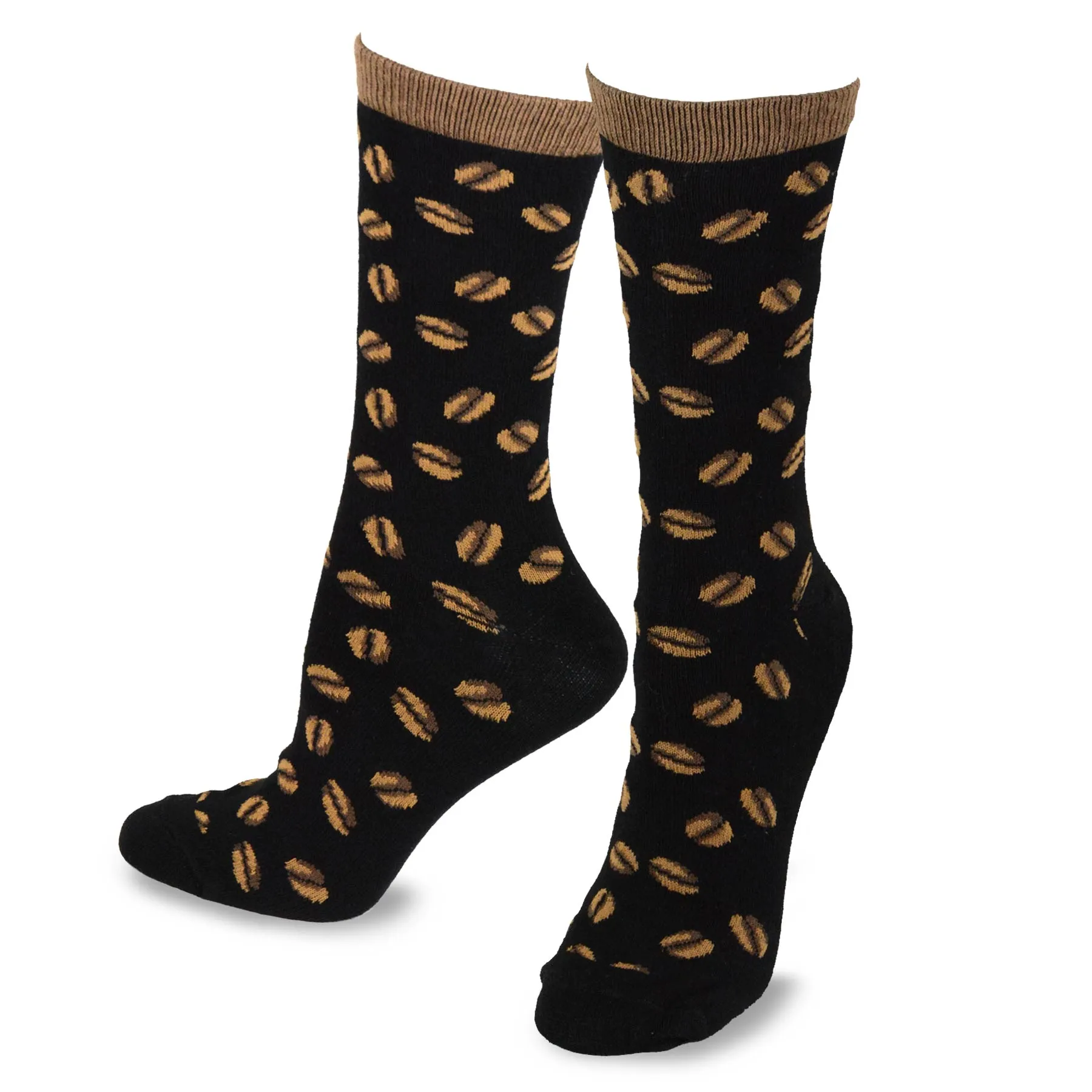 TeeHee Socks Women's Novelty Coffee and Pancakes 3-Pack (11428)