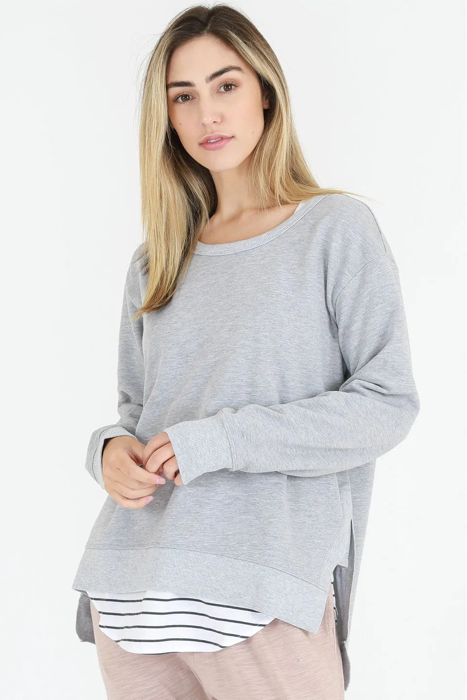 Ulverstone Grey Marle Sweatshirt