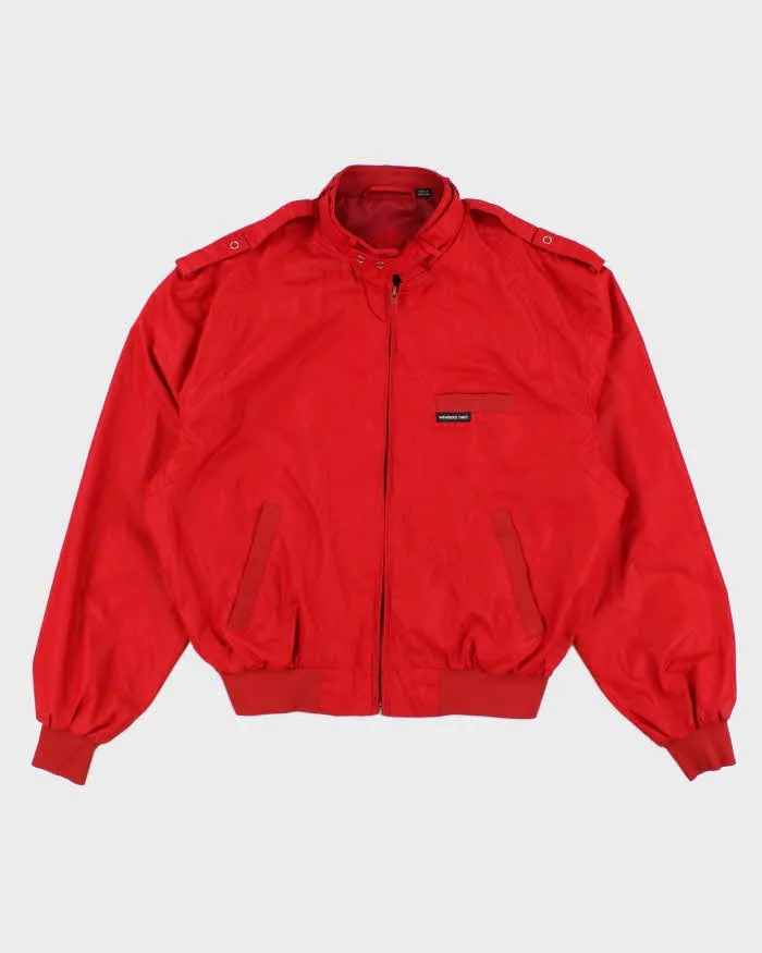 Vintage 80s/90s Members Only Red Jacket - XL