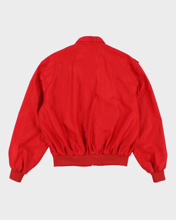 Vintage 80s/90s Members Only Red Jacket - XL