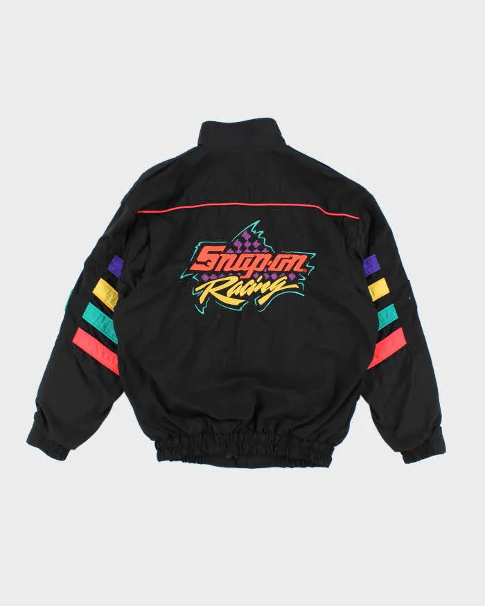 Vintage 90s Snap On Oversized Racing Jacket - M