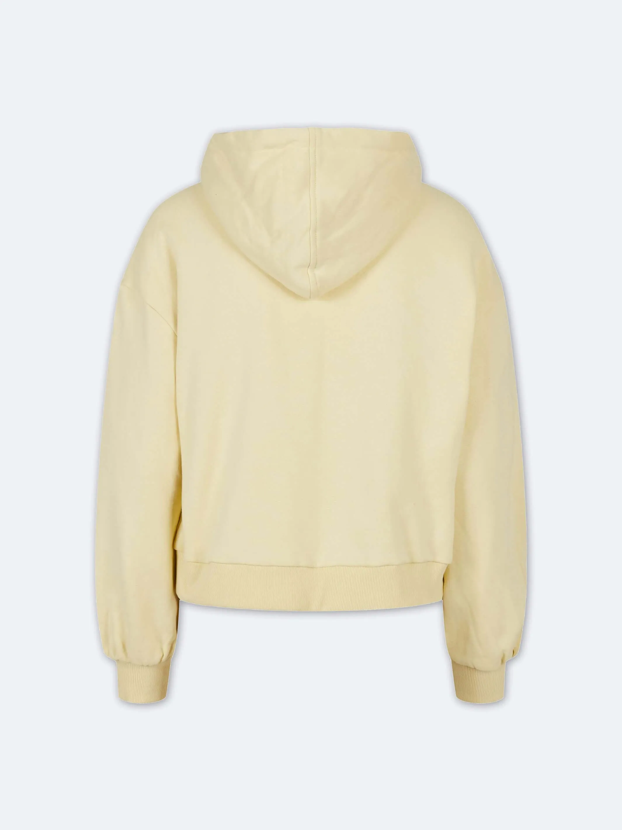 Womens Oversized Hoodie (Soft Yellow)