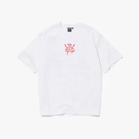 XIX Spray T-Shirt [White/Red]